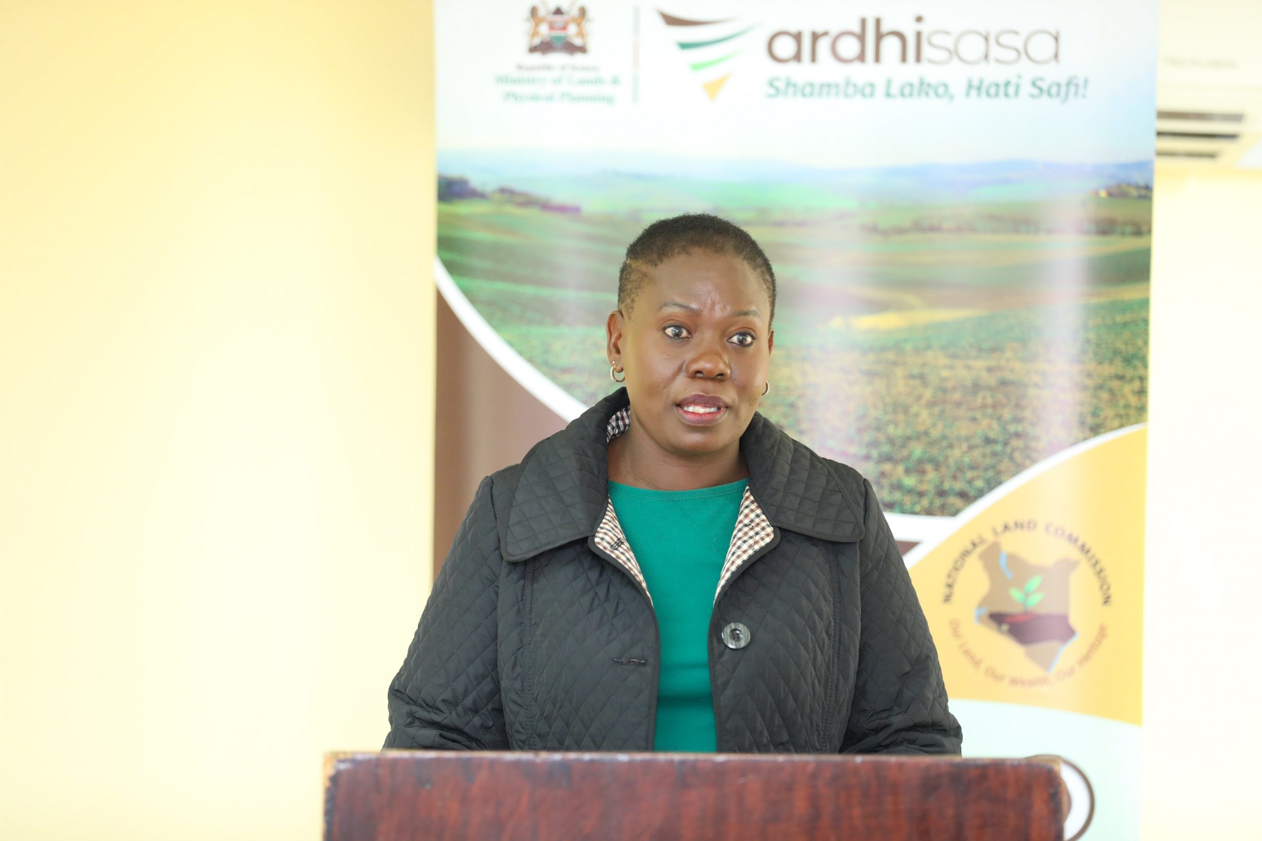 Lands CS Farida Karoney